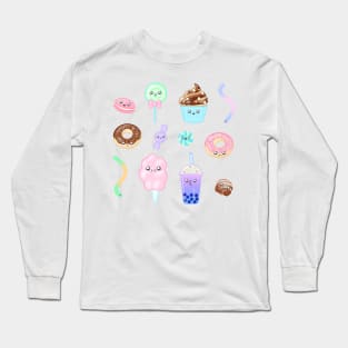 Kawaii Sweets Long Sleeve T-Shirt